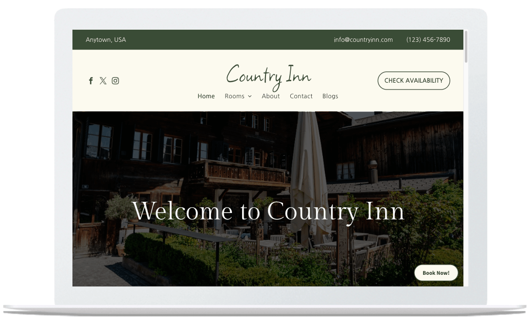 Country / Inn theme